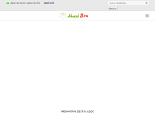 Tablet Screenshot of maxibox.cl